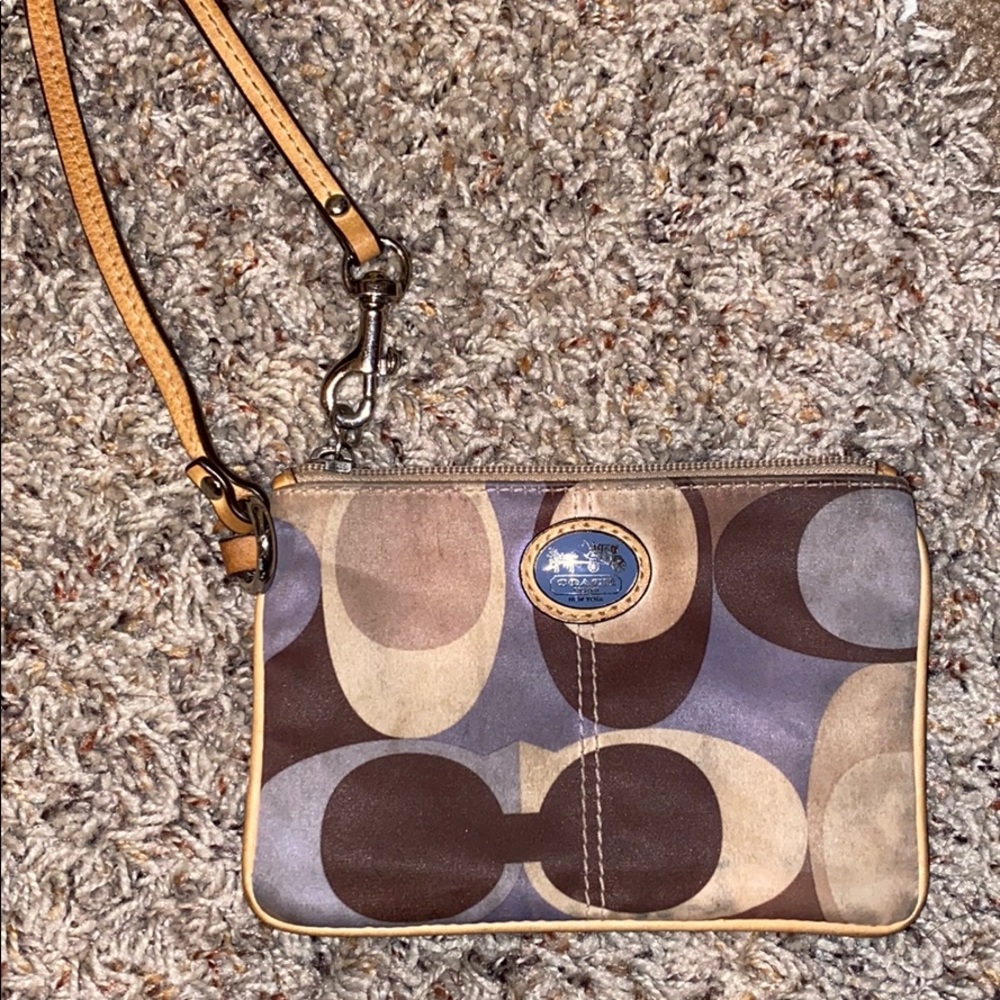 Coach wristlet